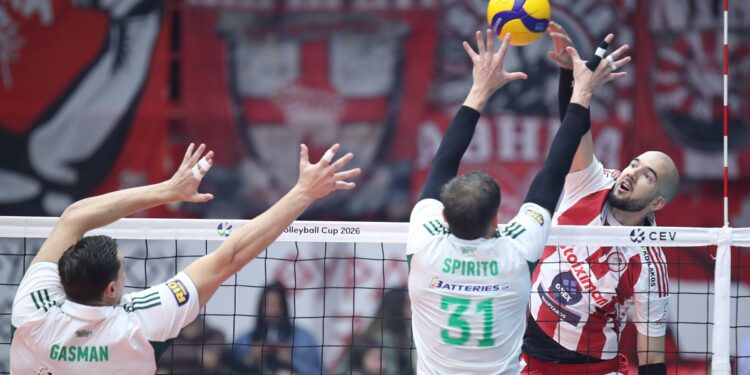 Αναβολή στο ντέρμπι "αιωνίων" της Volley League Ανδρών - www.ertsports.gr