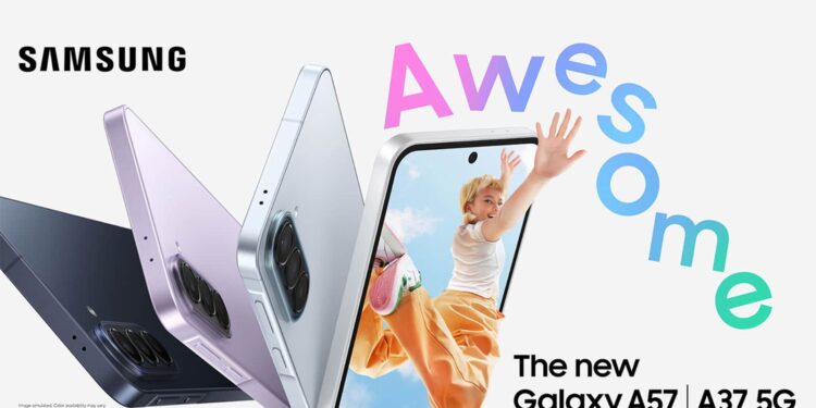 Samsung Galaxy A57 5G &kappa;&alpha;&iota; Galaxy A37 5G