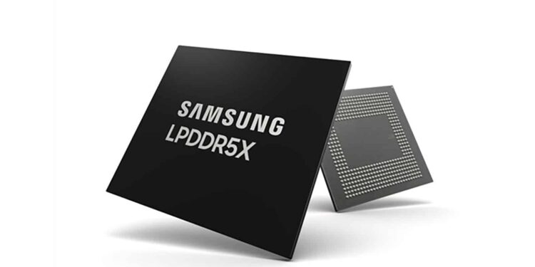 Samsung 10.7Gbps LPDDR5X