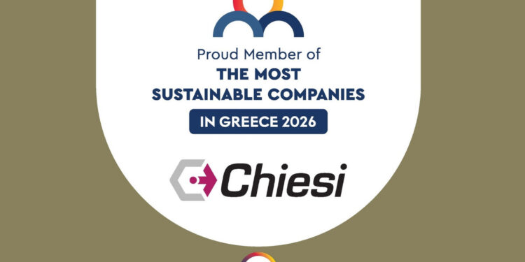 Chiesi Hellas: Για 4η χρονιά στις «The Most Sustainable Companies in Greece 2026»