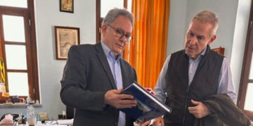 Στη Νίσυρο ο Υφυπουργός Εθνικής Άμυνας Αθανάσιος Δαβάκης