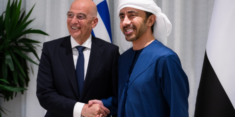 Επίσκεψη του Υπουργού Εθνικής Άμυνας Νίκου Δένδια στα Ηνωμένα Αραβικά Εμιράτα