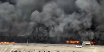 Μεγάλη φωτιά σε εργοστάσιο ηλεκτρικών αυτοκινήτων της BYD στην Κίνα - Πυκνός μαύρος καπνός σκέπασε τον ουρανό