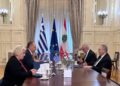 Συνάντηση Γ. Γεραπετρίτη με τον αντιπρόεδρο του Λιβάνου, Τ. Μιτρί