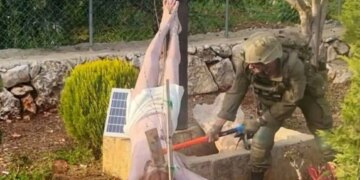 Ο IDF ανακοίνωσε ότι εντόπισε τον Ισραηλινό στρατιώτη που κατέστρεψε το άγαλμα του Ιησού στον Λίβανο