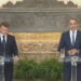 Κοινές δηλώσεις Μητσοτάκη – Μακρόν στο Μέγαρο Μαξίμου