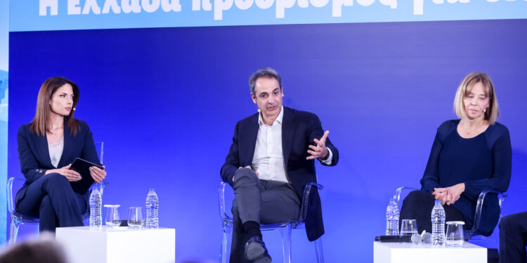 Κυριάκος Μητσοτάκης από το προσυνέδριο της ΝΔ στο Ηράκλειο: Έχουμε το σχέδιο για να καταστήσουμε τα μικρά νησιά από άγονη γραμμή σε γόνιμο τόπο