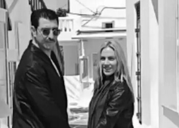 Ντορέττα Παπαδημητρίου και Γιώργος Γεροντιδάκης σε νέα τρυφερά στιγμιότυπα στη Μύκονο ενόψει Πάσχα