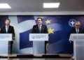 Πιερρακάκης μετά τη συνάντηση με Ντομπρόβσκις: Ενισχύσαμε τους πολίτες με 800 εκατ. ευρώ μέσα στην κρίση, η ελληνική οικονομία είναι πια ανθεκτική