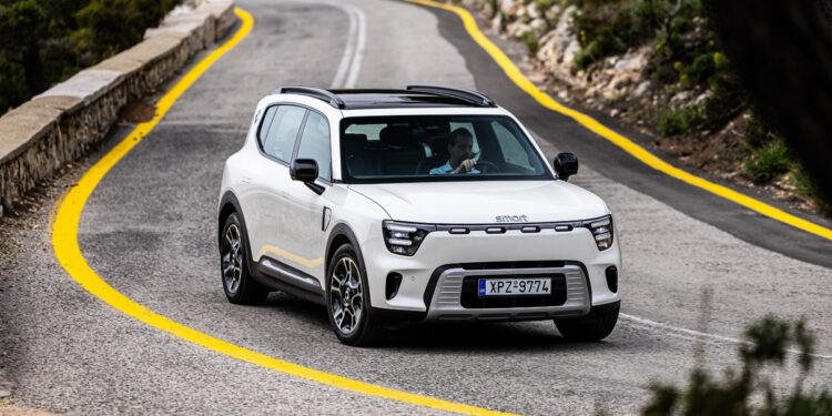 Δοκιμή: smart #5 «Pro» 340 PS 76 kWh RWD