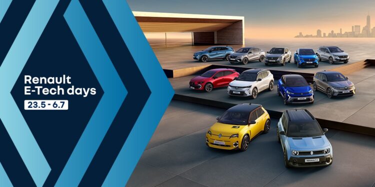 Ξεκινούν τα Renault E-Tech Days 2026 με test drive σε όλη την Ελλάδα