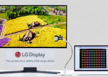 LG RGB OLED 240Hz panel