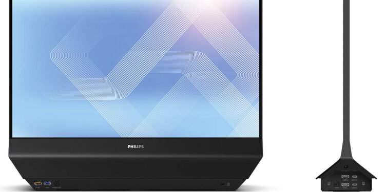 Philips 24B2D5300 dual display monitor