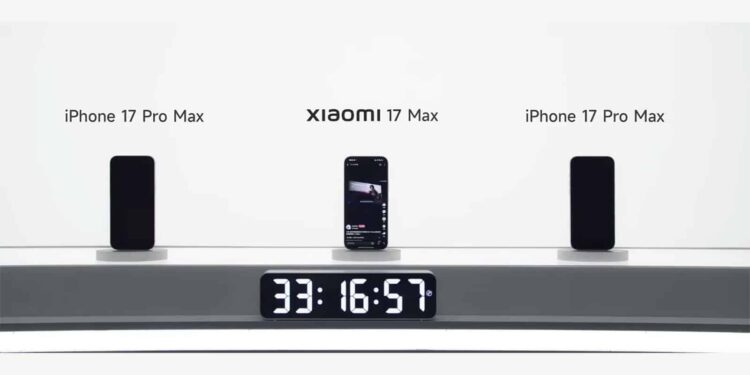 Xiaomi 17 Max vs iPhone 17 Pro Max