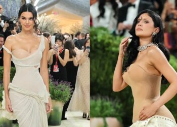 Met Gala: Η Κένταλ Τζένερ ως Νίκη της Σαμοθράκης και η Κάιλι Τζένερ ως Αφροδίτη της Μήλου