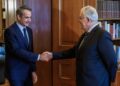 Μητσοτάκης στη συνάντηση με Τασούλα στο Προεδρικό Μέγαρο: Aπομένει ένας χρόνος για τη συνταγματική ολοκλήρωση της θητείας μας