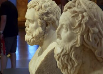 Σχεδόν άθικτες μετά από 1.700 χρόνια: Δύο σπάνιες προτομές ανακαλύφθηκαν στο Ισραήλ – Η μία απεικονίζει τον Λυκούργο