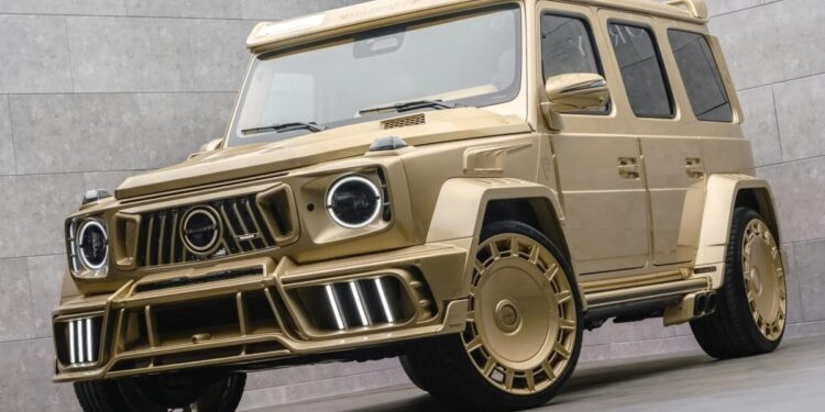 Η Mansory παρουσίασε τη χρυσή Mercedes-AMG G 63