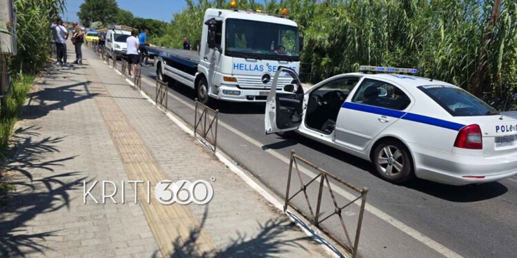 Τραγωδία στα Χανιά: 28χρονος μοτοσικλετιστής σκοτώθηκε προσπαθώντας να αποφύγει πεζό