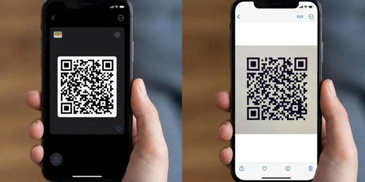 QR code smartphones