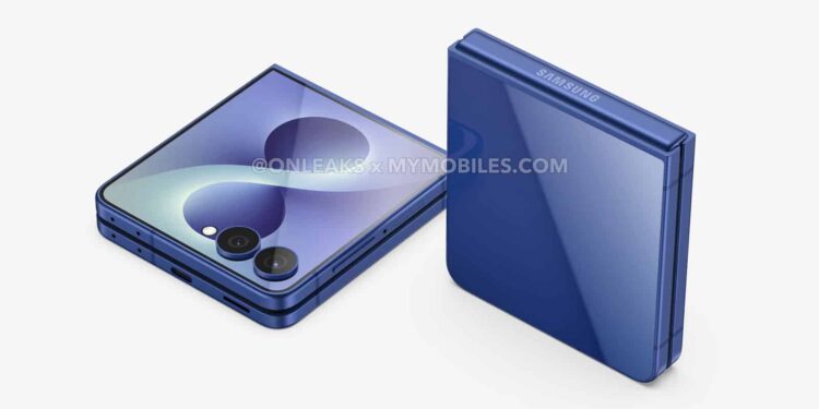Samsung Galaxy Z Flip 8 render leaked