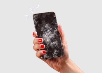Screen cracked