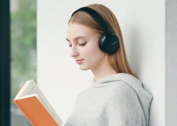 Sony Bluetooth headphones lifestyle