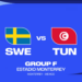 Live Streaming: Σουηδία - Τυνησία - www.ertsports.gr