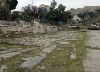 ΥΠΠΟ: Σε εξέλιξη η αποκατάσταση του νοτιοανατολικού ναού στην Αρχαία Αγορά των Αθηνών