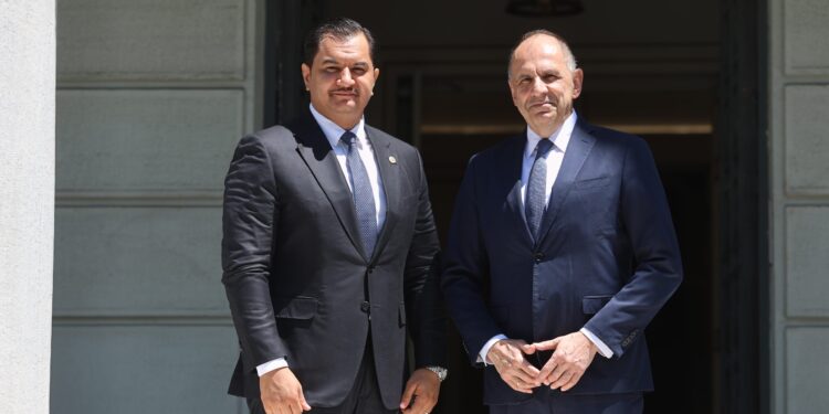 Συνάντηση Γεραπετρίτη με τον Σαντάμ Χαφτάρ: Οριοθέτηση ΑΟΖ βάσει του Δικαίου της Θάλασσας, ενιαία και ισχυρή Λιβύη χωρίς επεμβάσεις τρίτων - ertnews.gr