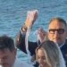 Γιώργος Λιάγκας: Κουμπάρος στον γάμο του επιχειρηματία Τάκη Τσακίρη με την Ξένια Σταμάτη στη Γλυφάδα