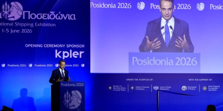 Μητσοτάκης στα «Ποσειδώνια 2026»: «Η ελληνόκτητη ναυτιλία αποτελεί εθνικό και ευρωπαϊκό κεφάλαιο»