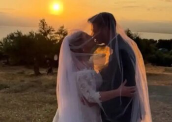Δανάη Μπάρκα: Οι νέες φωτογραφίες από τον γάμο της