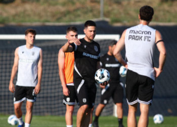 Πρώτη προπόνηση με Λίσι στον ΠΑΟΚ - www.ertsports.gr