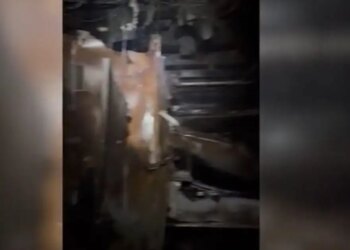 Αποκαλυπτικό βίντεο με τα αποκαΐδια της φωτιάς του Μαρτίου μέσα στο αεροπλανοφόρο USS Gerald R. Ford