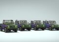 Μία τετράδα Land Rover Defender V8 για έναν αγοραστή