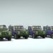Μία τετράδα Land Rover Defender V8 για έναν αγοραστή