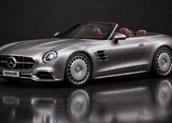 Μια Mercedes-AMG SL με ρετρό αναφορές