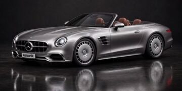 Μια Mercedes-AMG SL με ρετρό αναφορές