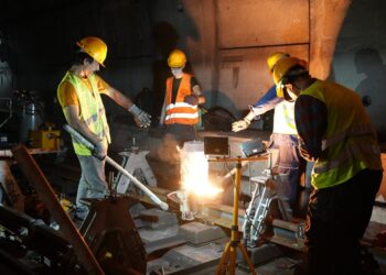 Μετρό Αθήνας: Στο 70% η αντικατάσταση των σιδηροτροχιών - Συνεχίζονται οι εργασίες στη Γραμμή 3 - ertnews.gr