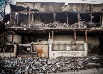 Ωραιόκαστρο: Η επόμενη ημέρα της μεγάλης φωτιάς – Αποκαλυπτικές εικόνες καταστροφής - ertnews.gr