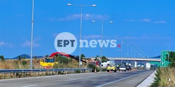 Τροχαίο με τραυματίες στην Εγνατία Οδό κοντά στον κόμβο της Μέστης