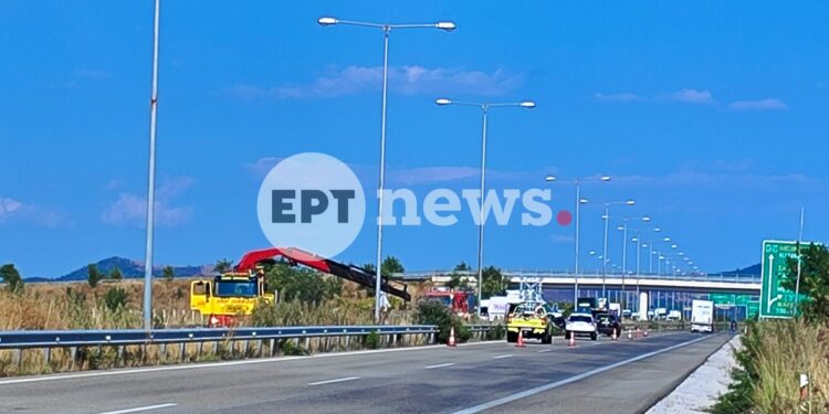Τροχαίο με τραυματίες στην Εγνατία Οδό κοντά στον κόμβο της Μέστης