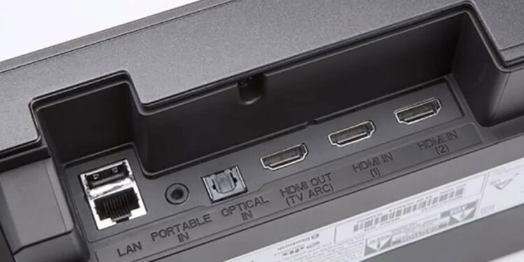 HDMI Arc port