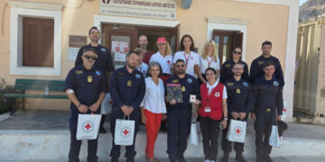 Καστελλόριζο: 55 μονάδες αίματος στη μεγάλη εθελοντική αιμοδοσία του Ελληνικού Ερυθρού Σταυρού