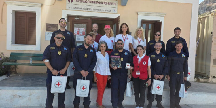 Καστελλόριζο: 55 μονάδες αίματος στη μεγάλη εθελοντική αιμοδοσία του Ελληνικού Ερυθρού Σταυρού