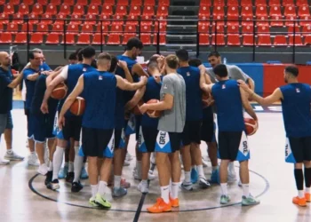 Η Εθνική Ομάδα μπάσκετ κόντρα στη Ρουμανία για τη νίκη-πρόκριση - www.ertsports.gr