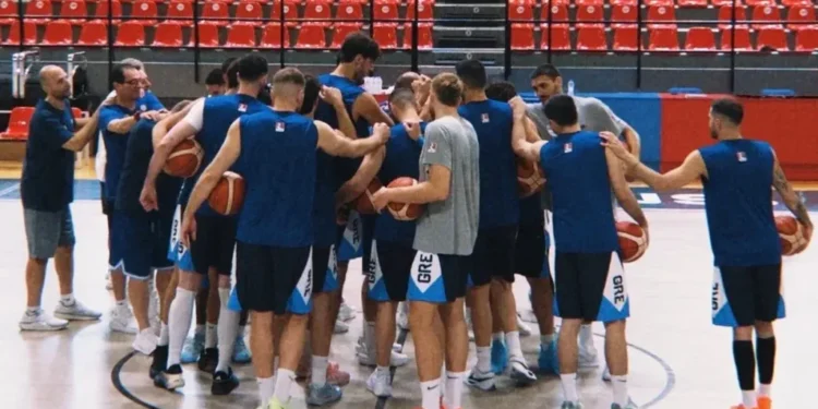 Η Εθνική Ομάδα μπάσκετ κόντρα στη Ρουμανία για τη νίκη-πρόκριση - www.ertsports.gr