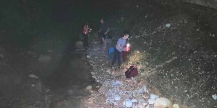 Ηλεία: Αίσιο τέλος στην περιπέτεια τεσσάρων πεζοπόρων που εγκλωβίστηκαν σε φαράγγι