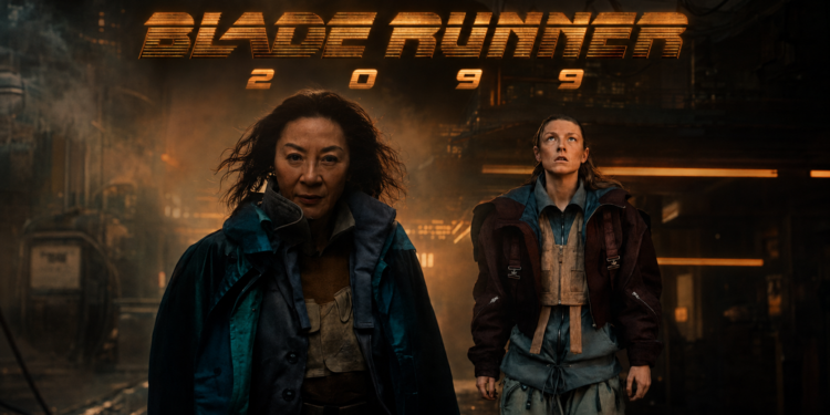 «Blade Runner 2099»: Η Μισέλ Γιο και η Χάντερ Σέιφερ μάς ξεναγούν σε έναν κόσμο που δεν ανήκει πια στους ανθρώπους